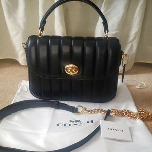 Coach Marlie Top Handle Quilted